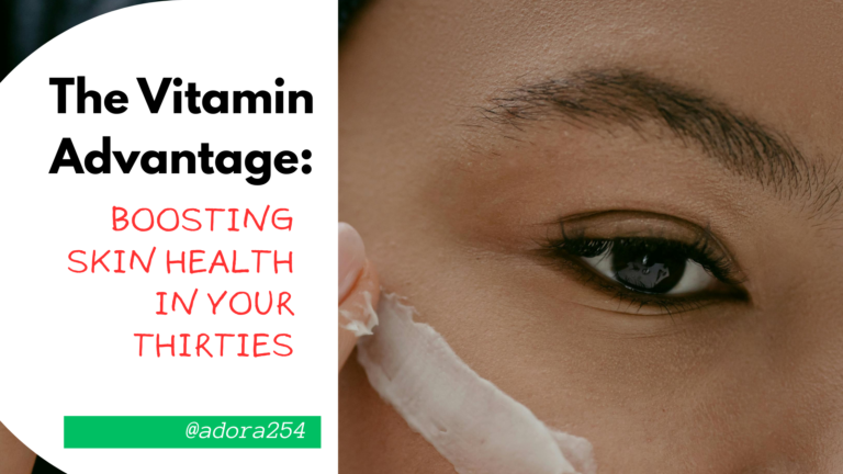 Skin Health in Your Thirties